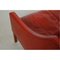 2209 Drei-Sitzer Sofa aus rotem Leder von Børge Mogensen für Fredericia, 1980er 13