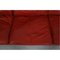 2209 Drei-Sitzer Sofa aus rotem Leder von Børge Mogensen für Fredericia, 1980er 10
