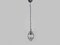 Venetian Cage Pendant in Transparent Blown Glass and Wrought Iron, 2000s, Image 3