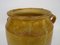 Antique French Glazed Yellow Confit Jar, 1890s 6