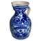White and Blue Faience pitcher, Netherlands, 1960s, Image 1