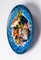 Mid-Century Barbotine Hand Painted Seafood Faience Plate, France 3