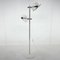 Adjustable Chrome & Laquered Metal Floor Lamp, Italy, 1970s 2