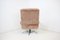 Mid-Century Swivel Leather Armchair, Finland, 1970s 6