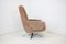 Mid-Century Swivel Leather Armchair, Finland, 1970s 5