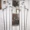 Art Deco French Aluminium Clothes Stand, 1950s 10
