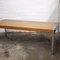 Vintage Oak and Chrome Rectangular Coffee Table, 1990s 6
