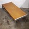Vintage Oak and Chrome Rectangular Coffee Table, 1990s 8