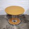 Vintage Round Coffee Table with Chrome Accents, 1990s 4