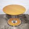 Vintage Round Coffee Table with Chrome Accents, 1990s 6