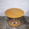 Vintage Round Coffee Table with Chrome Accents, 1990s 5