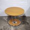 Vintage Round Coffee Table with Chrome Accents, 1990s 3