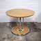 Vintage Round Coffee Table with Chrome Accents, 1990s, Image 8