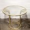 Vintage Brass and Glass Side Table, 1970s, Image 6