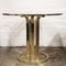 Vintage Brass and Glass Side Table, 1970s 10