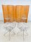 Vintage DKR Wire Chairs by Eames for Vitra, 1970s, Set of 4 6