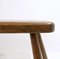 Table Basse Brutaliste Mid-Century en Bois, 1960s 5