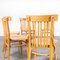 Straight Back Bentwood Dining Chairs from Ton, 1960s, Set of 8 4