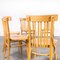 Straight Back Bentwood Dining Chairs from Ton, 1960s, Set of 8, Image 4