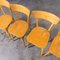 French Blonde Bentwood Dining Chairs from Baumann, 1950s, Set of 4 5