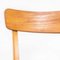 French Blonde Kick Leg Bentwood Dining Chairs from Baumann, 1950s, Set of 4 8