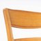 Beech Ladder Back Dining Chairs attributed to Horgen Glarus, 1960s, Set of 6 8