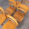 Beech Ladder Back Dining Chairs attributed to Horgen Glarus, 1960s, Set of 6 3