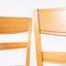 Beech Ladder Back Dining Chairs attributed to Horgen Glarus, 1960s, Set of 6 2