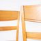 Beech Ladder Back Dining Chairs attributed to Horgen Glarus, 1960s, Set of 6, Image 2