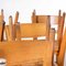 Beech Ladder Back Dining Chair attributed to Horgen Glarus, 1960s 4