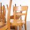 Beech Ladder Back Dining Chair attributed to Horgen Glarus, 1960s 2