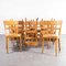 Beech Ladder Back Dining Chair attributed to Horgen Glarus, 1960s, Image 5