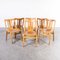 Czech Chapel Chairs in Bentwood, 1960s, Set of 6 1