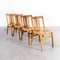 Czech Chapel Chairs in Bentwood, 1960s, Set of 4 3