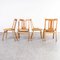 Czech Chapel Chairs in Bentwood, 1960s, Set of 4 5