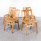 Czech Chapel Chairs in Bentwood, 1960s, Set of 4 1