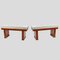 Italian Design Benches, 1940s, Set of 2, Image 1