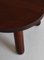 Danish Modern Stained Oak Side Table attributed to Otto Færge, Denmark, 1940s 14