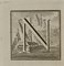 Luigi Vanvitelli, Lettera dell'alfabeto N, Acquaforte, XVIII secolo, Immagine 1