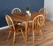 Windsor Blonde Ercol 384 Drop Leaf Table and Model 400 Kitchen Chairs by Lucian Ercolani, Set of 5 9