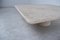 Angelo Mangiarotti Travertine Coffee Table for Up & Up, Italy, 1970s 2