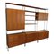 Mid-Century Omnia Wall Unit attributed to Ernst Dieter Hilker, 1960s, Set of 2 1
