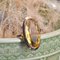 Anillo francés con forma de marquesa de oro amarillo de 18 kt, años 60, Imagen 8