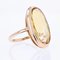 18 Karat French Yellow Gold Marquise Shape Ring, 1960s 6