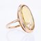 18 Karat French Yellow Gold Marquise Shape Ring, 1960s, Image 6