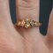 18 Karat 19th Century Rose Gold Star Setting Ring 5