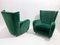 Mid-Century Modern Green Velvet Armchairs attributed to Paolo Buffa, Italy, 1950s, Set of 2 2