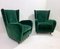 Mid-Century Modern Green Velvet Armchairs attributed to Paolo Buffa, Italy, 1950s, Set of 2 7