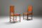 Cognac Leather Dining Chair by Carlo Scarpa, Italy, 1960s, Image 5
