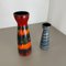 Pottery Fat Lava Vases attributed to Scheurich, Germany, 1970s, Set of 2 5